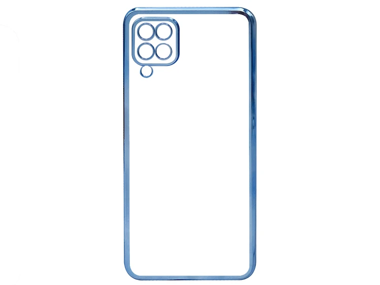 Накладка Ombre Glitter Samsung A12/M12 (2021) blue