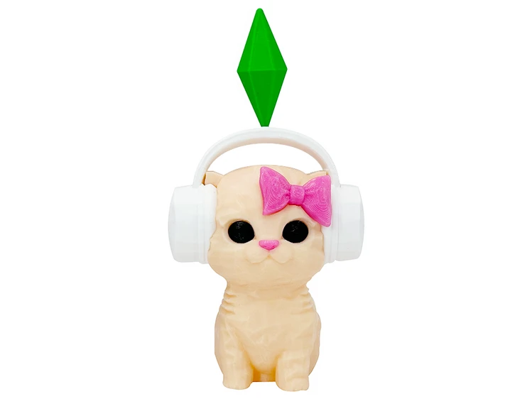 3D Іграшка Sims Cat