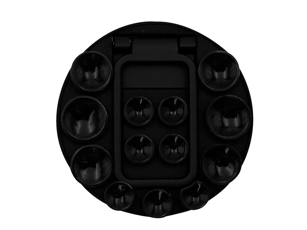Наліпка на липучках + підставка black
