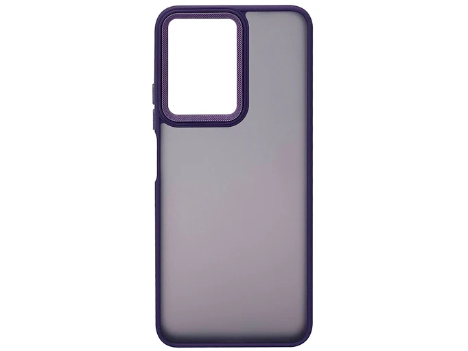 Shadow Matt Metal Buttons Corrugated Redmi Note 12 deep purple