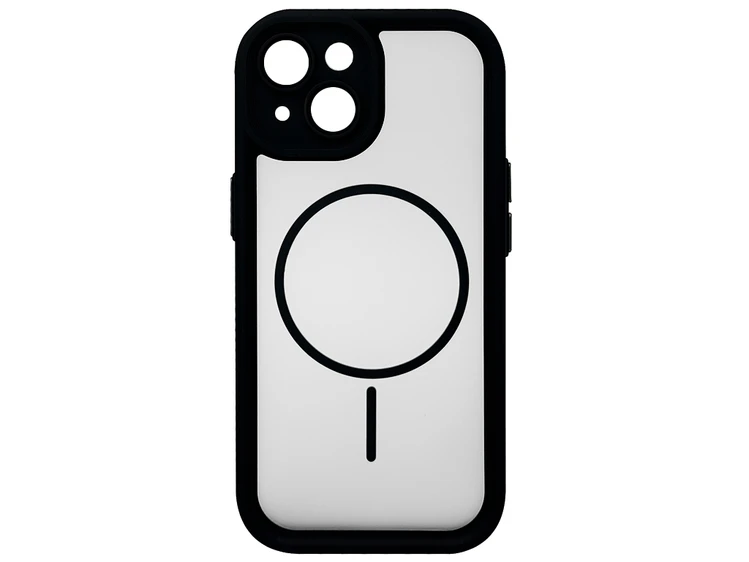 Накладка Clear Shock MagSufe iPhone 15 black