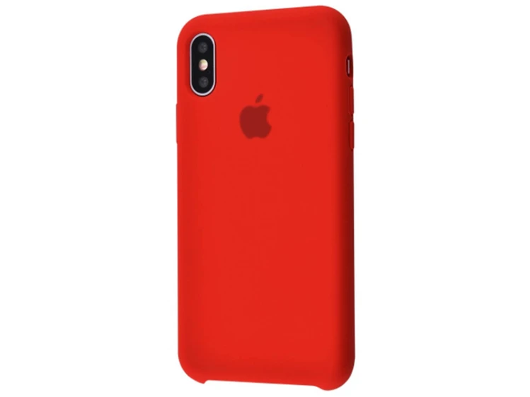 Case soft touch iP Xs Max (14) red