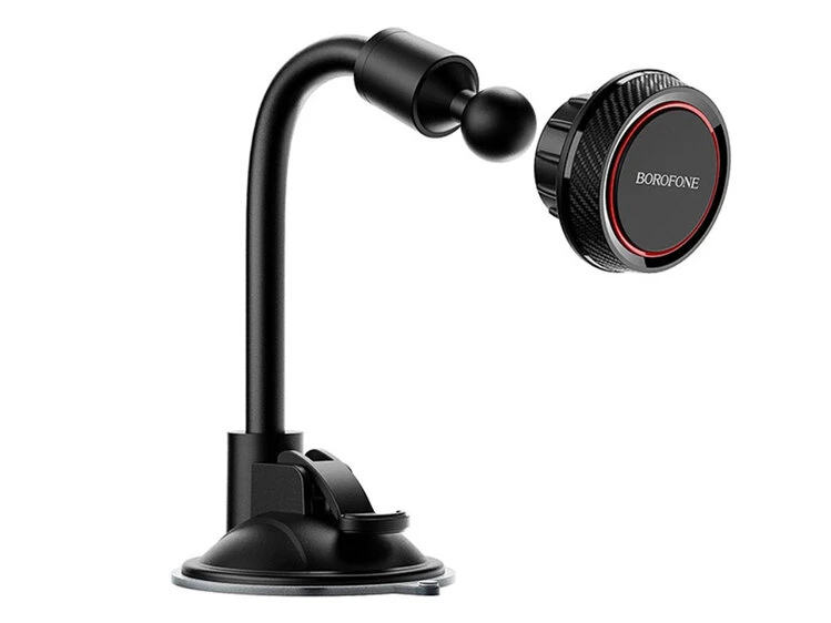 Holder Borofone BH18 Magnetic Jorney carbon fiber pattern durable black