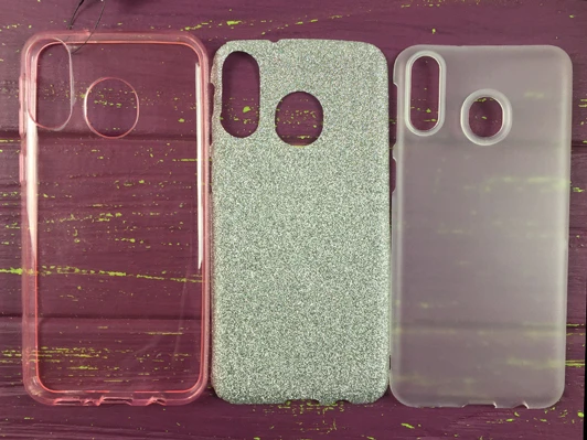 Золотой Дождь Samsung M20 Pink