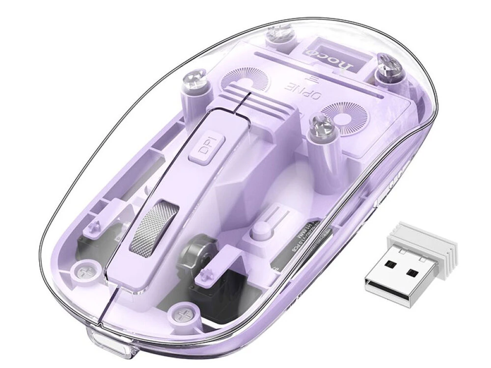 Миша Wireless Hoco GM29 purple