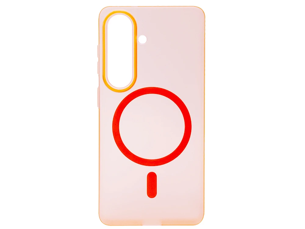 Накладка Syndee MagSafe Samsung S26 orange