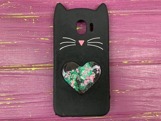 3D CAT&#039;S Love Samsung J4(18) Black
