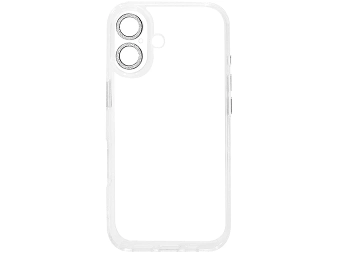 Shadow Gloss Diamond Camera shine board iPhone 16 silver