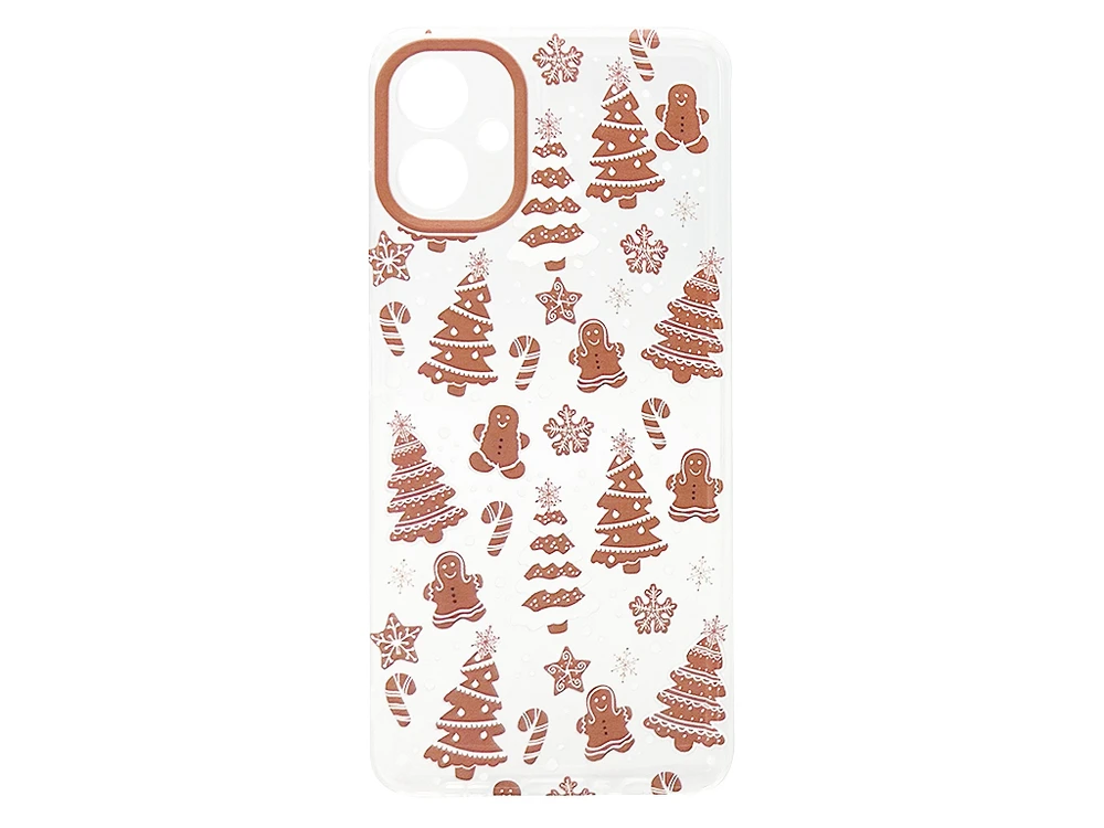 Накладка Funny New Year Camera Samsung A07 clear