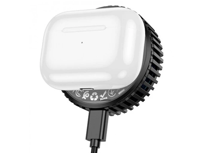 Wireless Charger Hoco CW57 Air-Cooled Magnetic 15W Type-C black