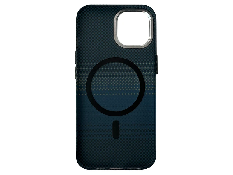 Накладка Elite Carbonique MagSafe Metal Frame iPhone 15 moonrise