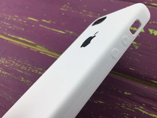 Case soft touch iP5 (09) white