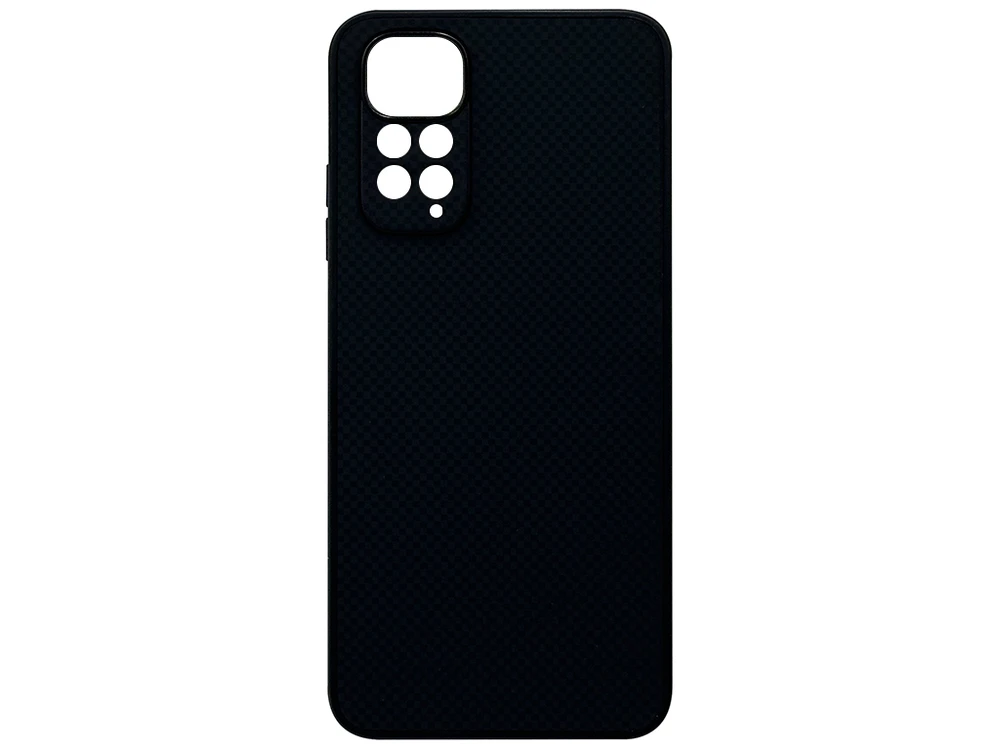 Накладка Elite Carbonique Redmi Note 11/11s black/grey