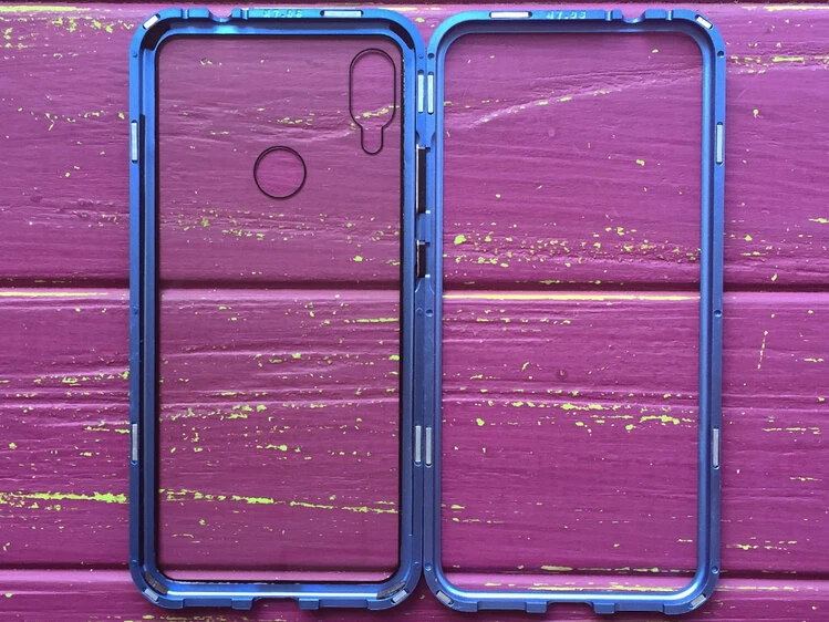 Магнитный чехол Redmi 7 синий