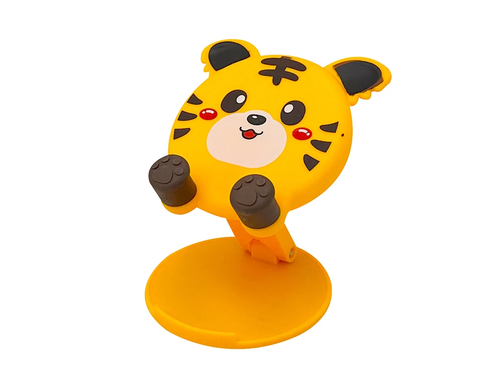 Підставка для телефону пластик T3 Fold orange/black