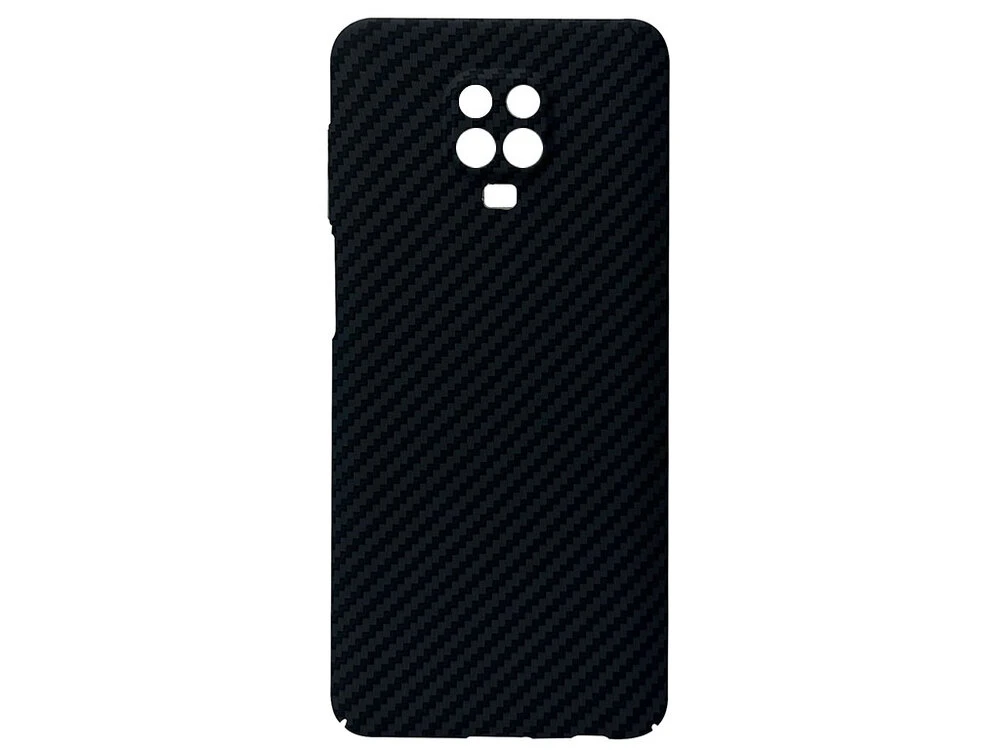 Plastic Carbon Case Redmi Note 9s/Note 9 Pro/Note 9 Pro Max black