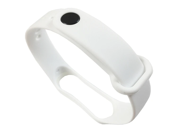 Ремінець силікон Mi Band 3/4 white