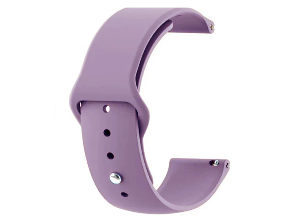 Ремінець Xiaomi Amazfit/Bip/Samsung Silicone 22mm blueberry