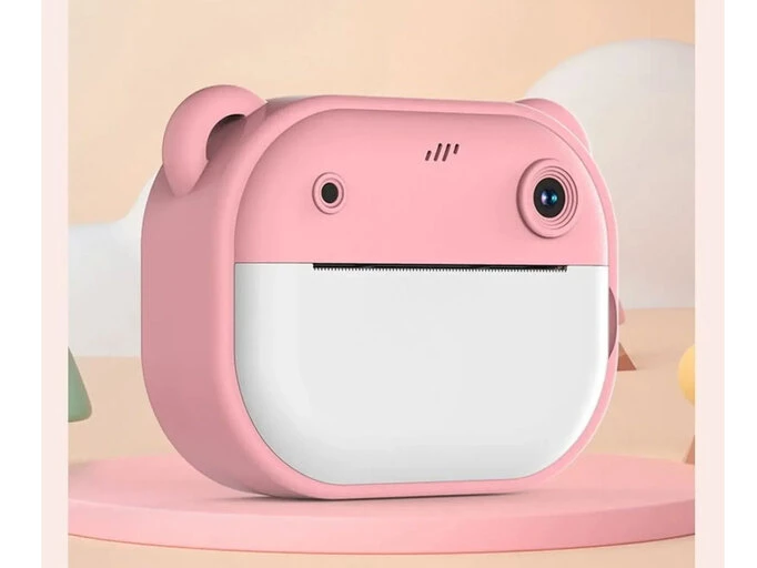 Портативний дитячий фотопринтер Teddy pink