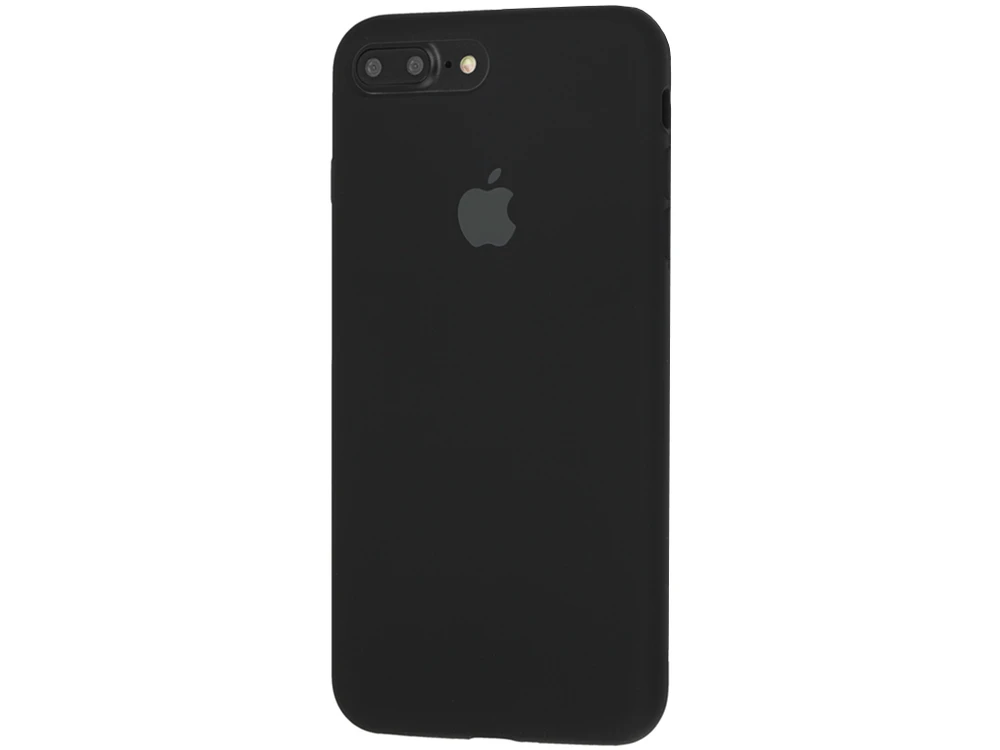 Case soft touch низ iP7+/8+ (18) black