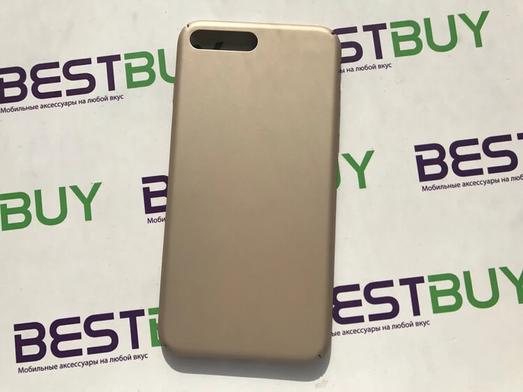 Пластик прорези iPhone 7+/8+ gold