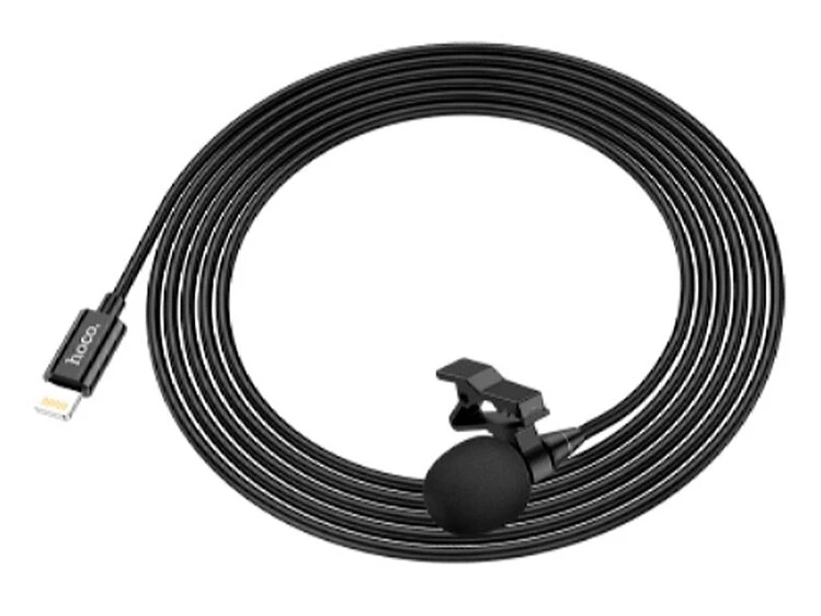 Петличний мікрофон HOCO L14 Lightning (2m)