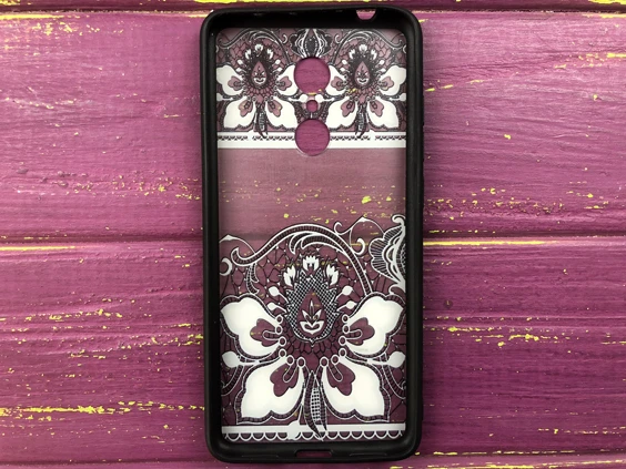 Rock Tatoo Redmi 5+ Белые цветы