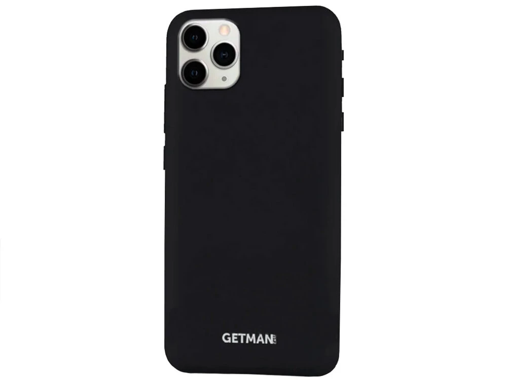 Silicone Case Getman Magnet iPhone 11 Pro Max black