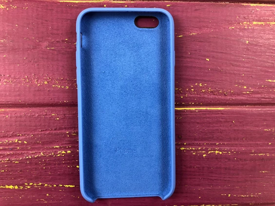 Case soft touch iP6+ blue