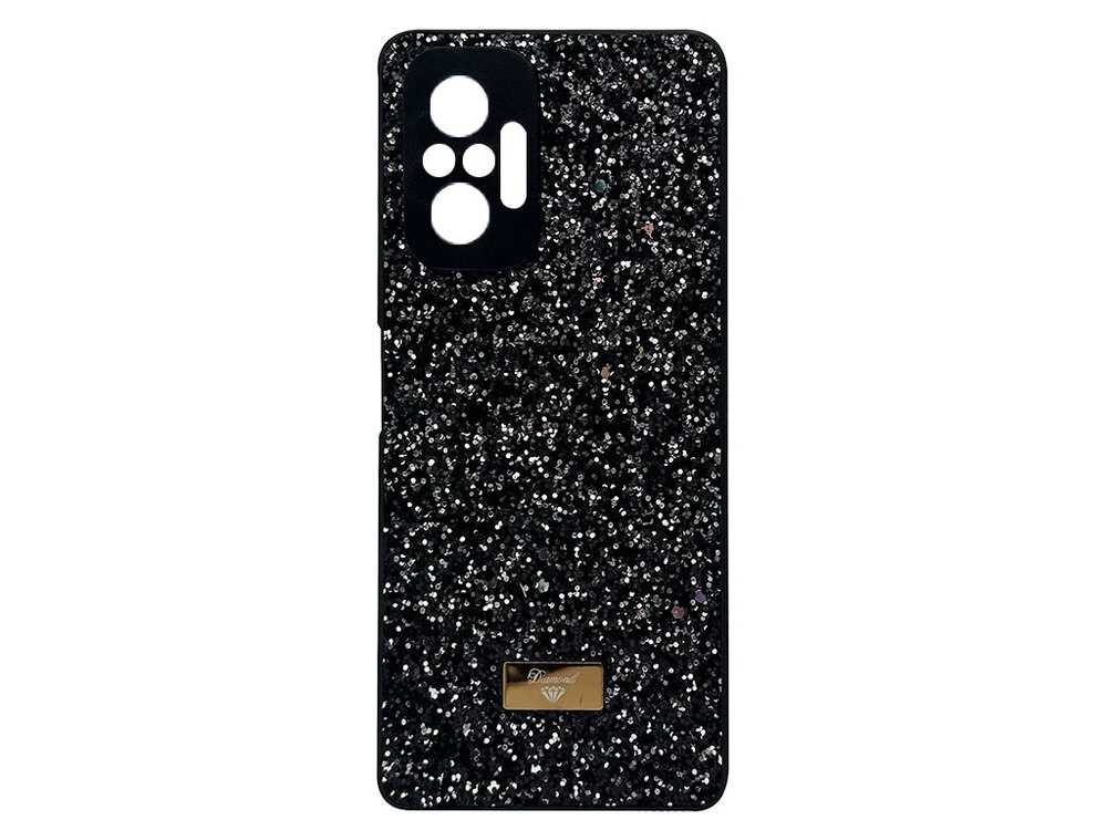 Накладка Level Shining Diamond Redmi Note 10 Pro black