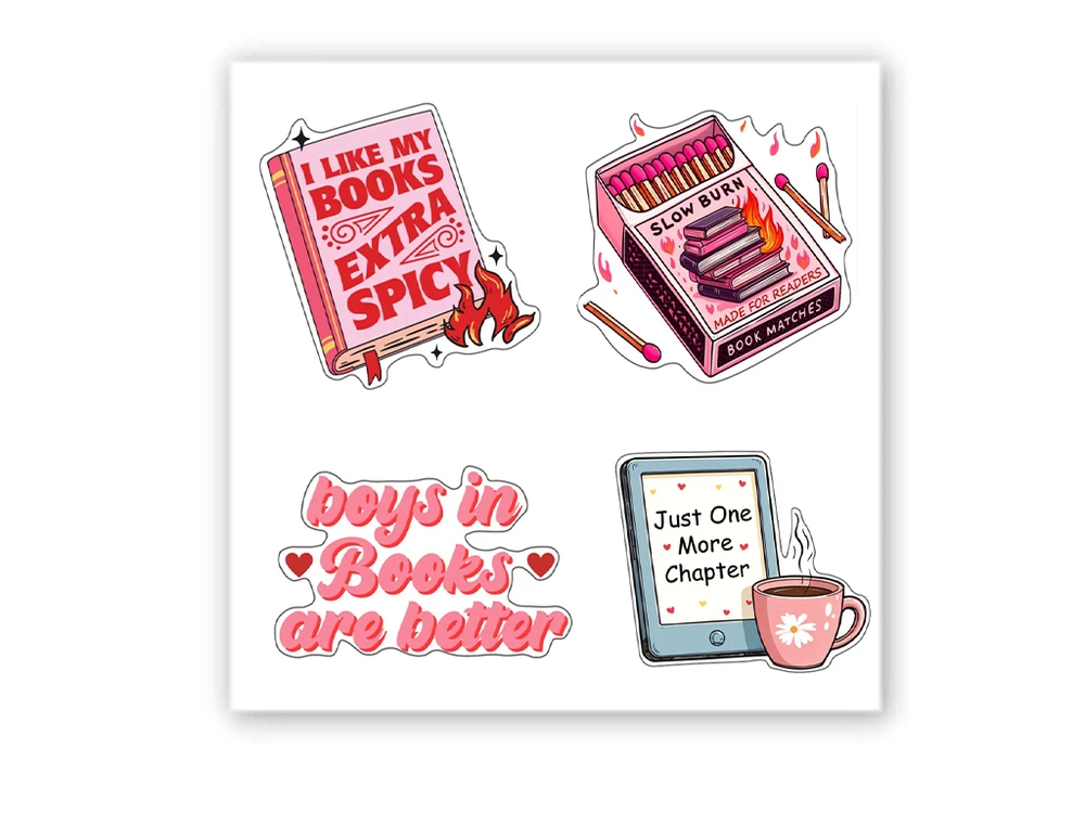 Набір 3D стікерів Stix міні Book lovers