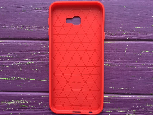 SPIGEN карбон Samsung J4+ красный