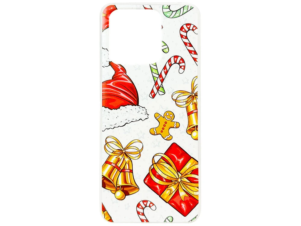 Силиконовый чехол Print Redmi 10C/Poco C40 Рождественские традиции