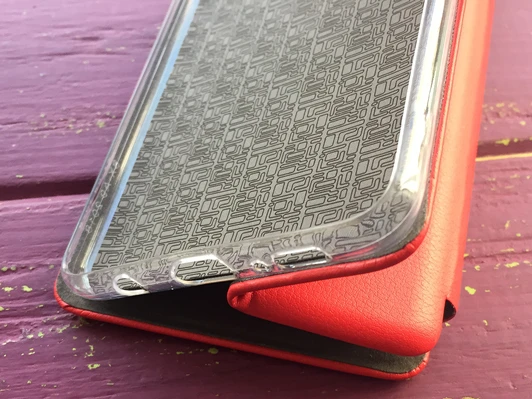 Книжка Aspor Samsung A9(18) Red