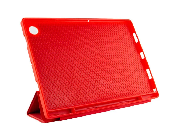 Умный чехол Samsung TAB A8 10.5''(2021) X200/X205 с креплением для стилуса красный