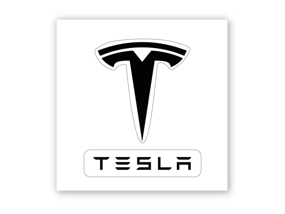 3D стікер Stix Tesla