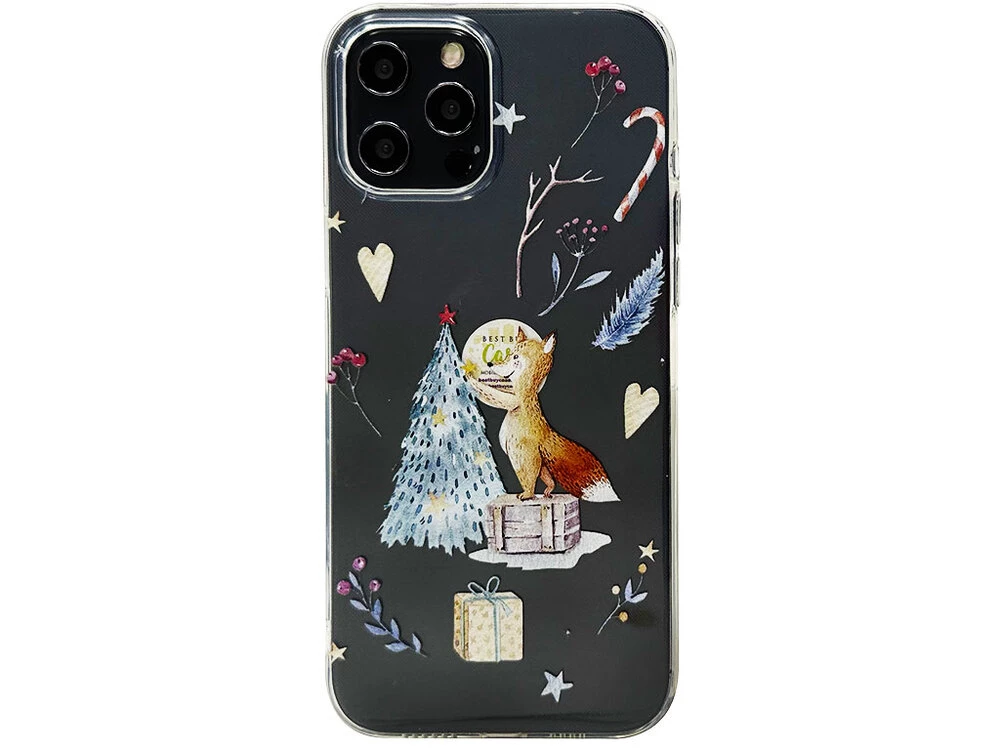 Накладка силікон Print iPhone 12 Pro Max Fox