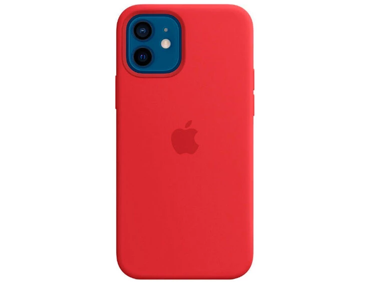 Case soft touch MagSafe низ iPhone 12 mini (14) red