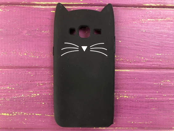 3D CAT&#039;S Samsung J5/ A5 /E5 Black