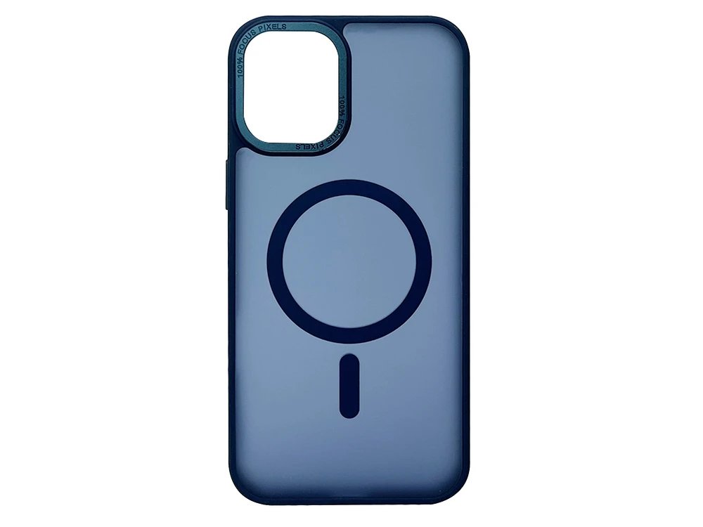 Shadow Matt Metal Buttons MagSafe iPhone 16+ midnight blue