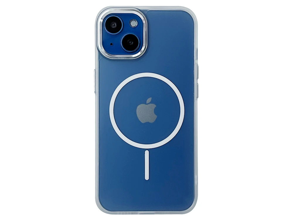 Shadow Matt Metal Buttons MagSafe iPhone 13/14 white