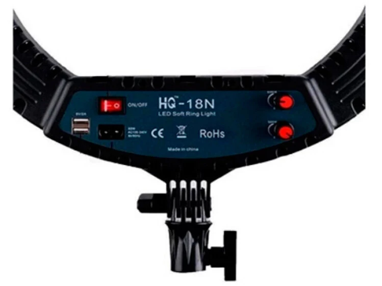 Led стійка 220V HQ-18S 46см без штатива black