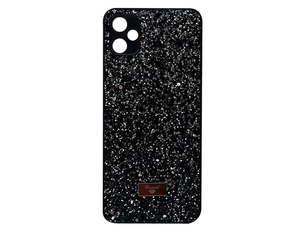 Накладка Level Shining Diamond Samsung A05 black