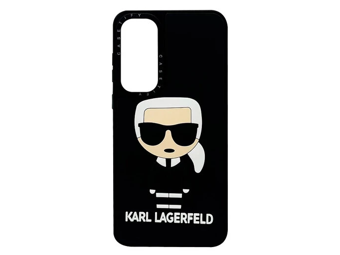Casetify Karl Lagerfeld Redmi Note 10 Pro head black