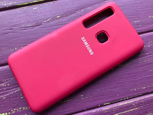 Копия оригинала низ Samsung A9(18) розовый красный