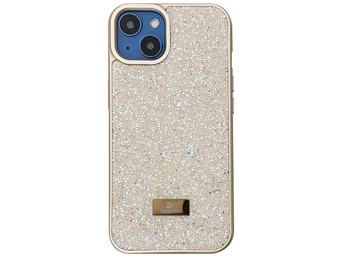 Чохол Swarovski Grainy Diamonds iPhone 13/14 matte gold