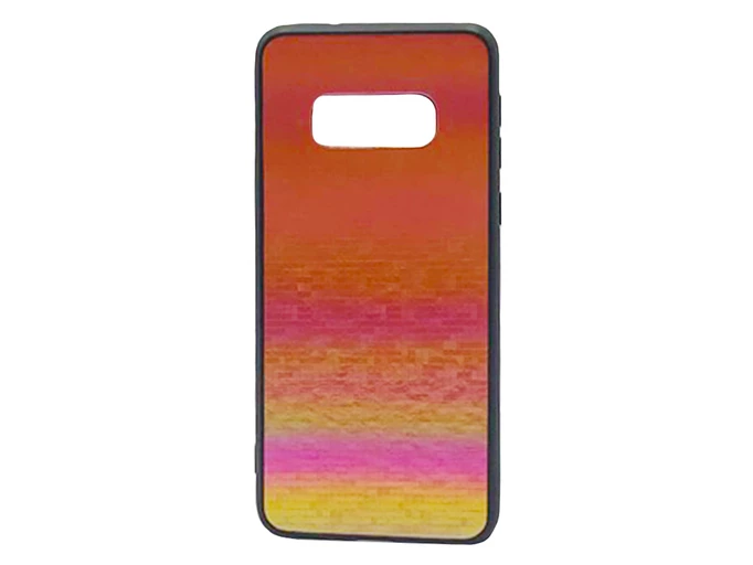 Накладка шкіра Gradient Samsung S10e red