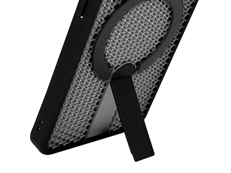 Чохол TPU Breeze Stand MagSafe Samsung S25 Ultra black