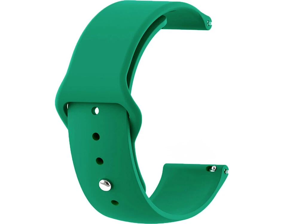 Ремінець Xiaomi Amazfit/Bip/Samsung Silicone 22mm grass green