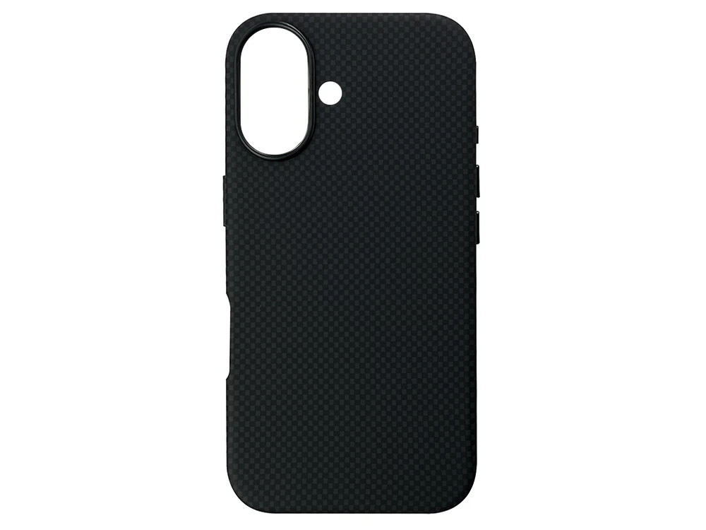 Накладка Carbon LE Pattern MagSafe iPhone 16 black